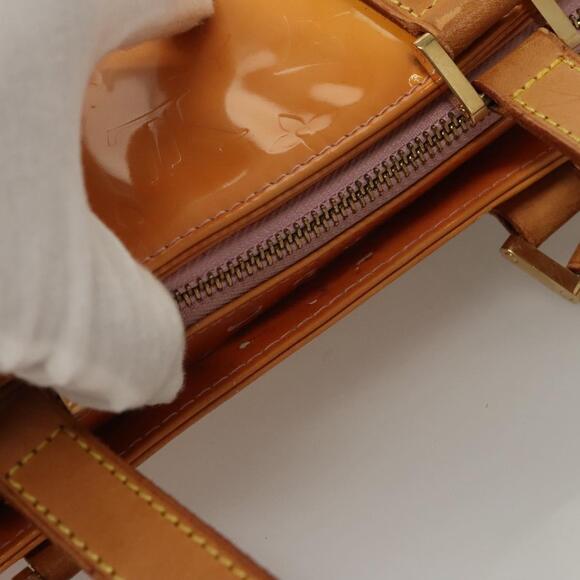 LOUIS VUITTON Monogram Vernis Columbus Bag Marshmallow Pink M91032 - Picture 7 of 13